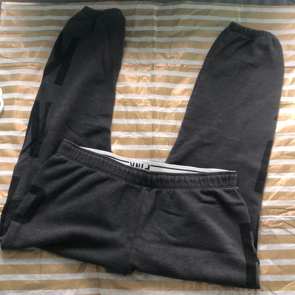 Pink Victoria Secret Capri Sweats